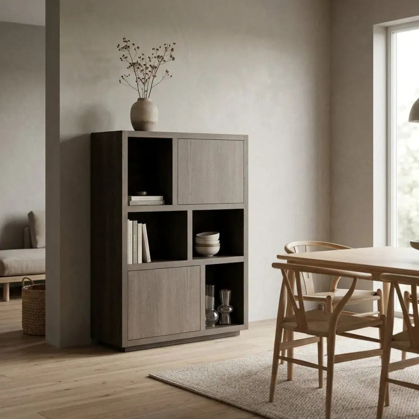 Kabinet Helsinki Bruin 120x170cm