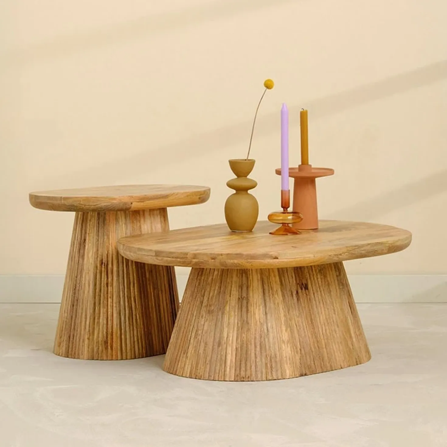 Kara Salontafel 90cm ovaal