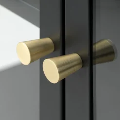 Kaya TV meubel zwart metaal 132cm