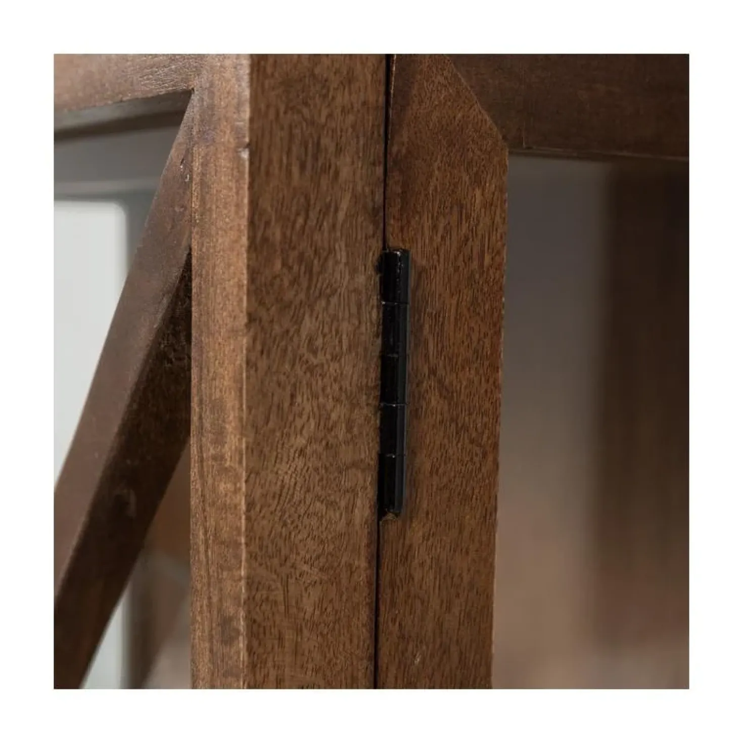 Kella 1-deurs kast mangohout bruin 40cm