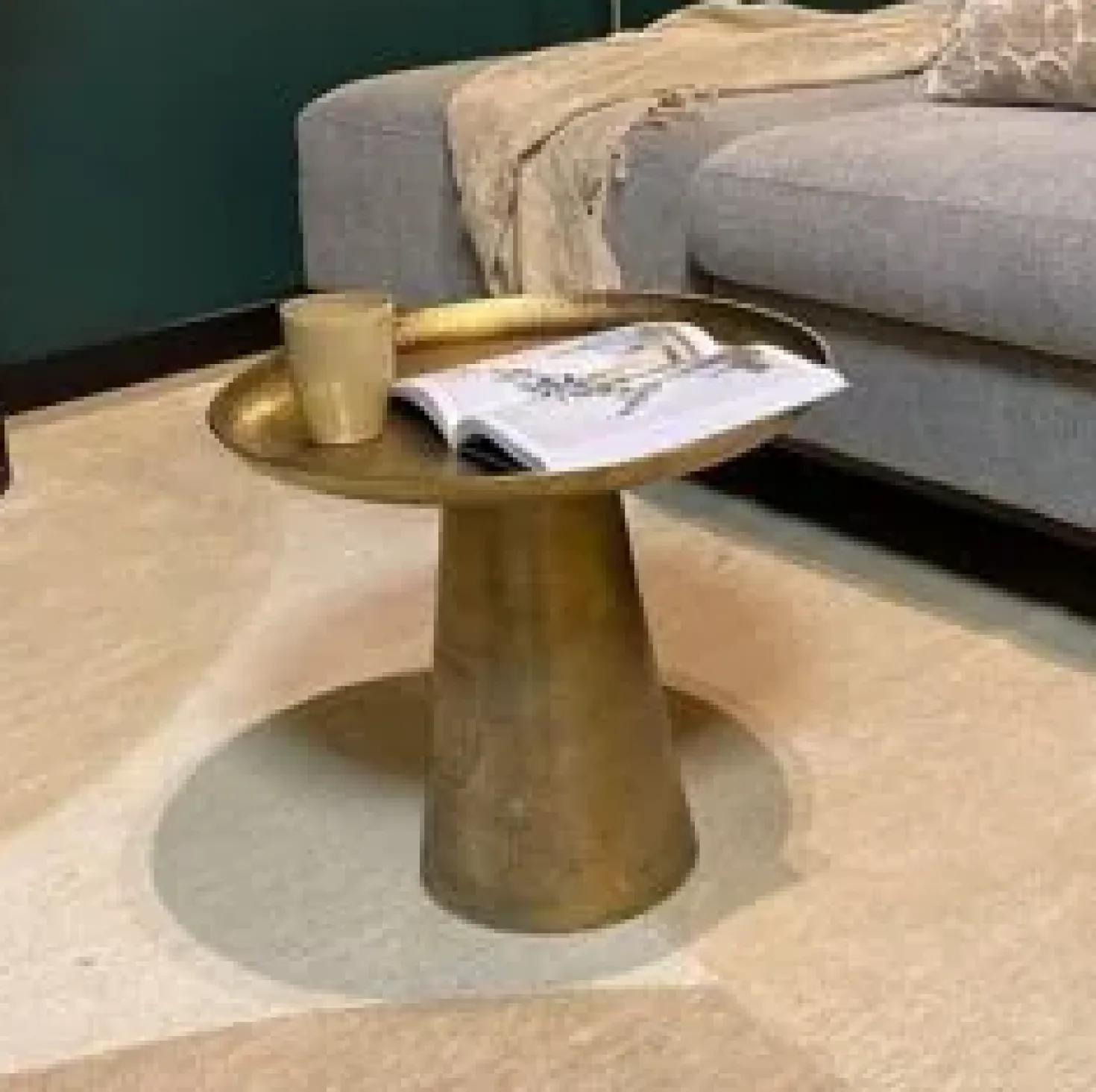 Lavet Salontafel set van 3 Goud