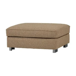 Lazy Hocker bouclé bruin