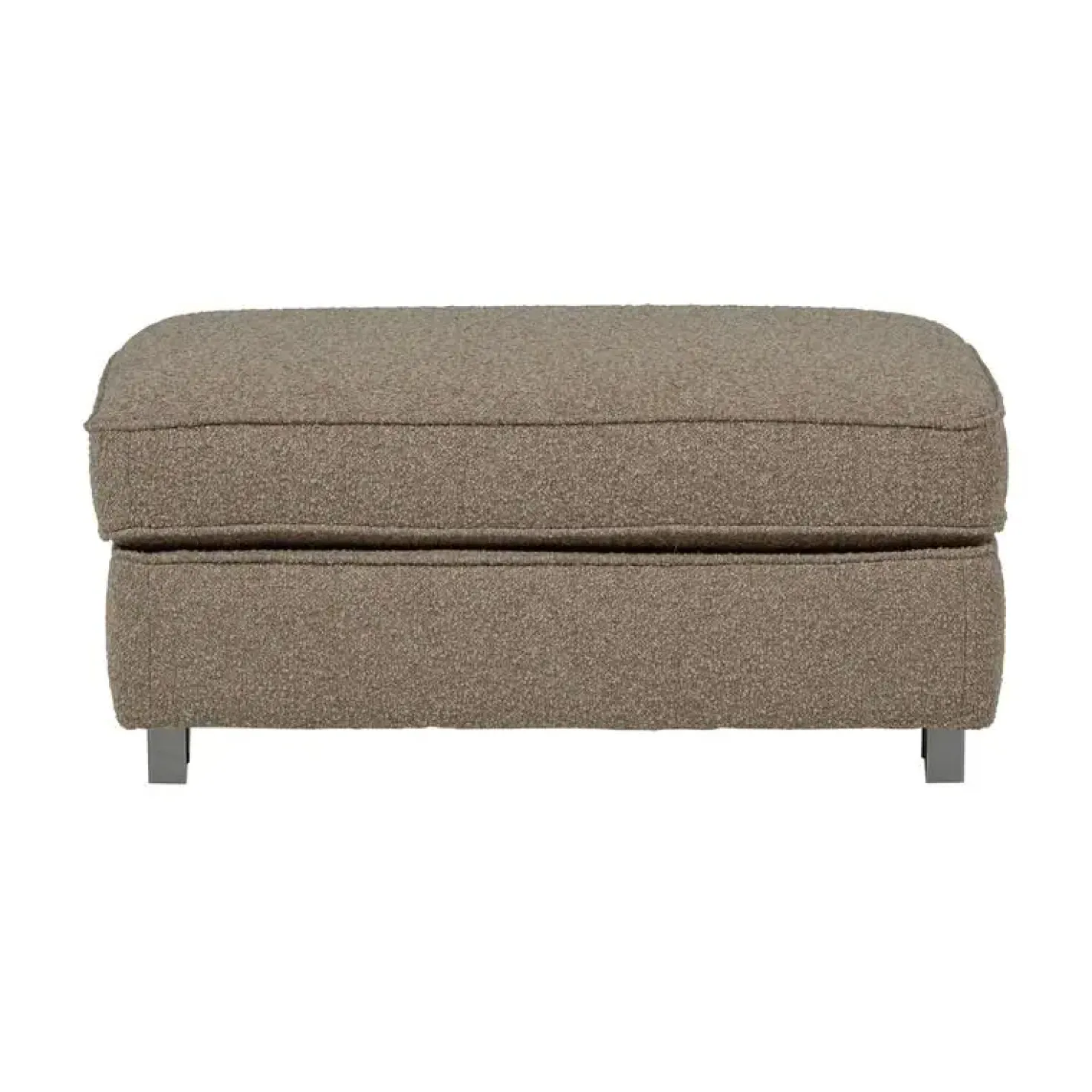 Lazy Hocker bouclé zand