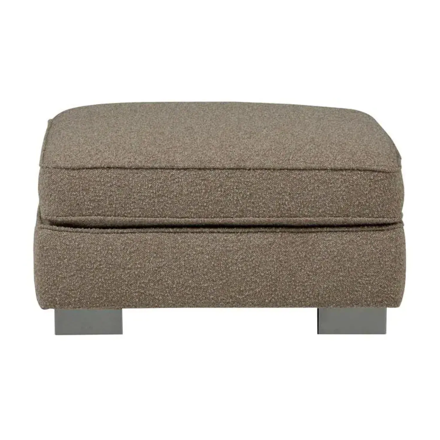 Lazy Hocker bouclé zand