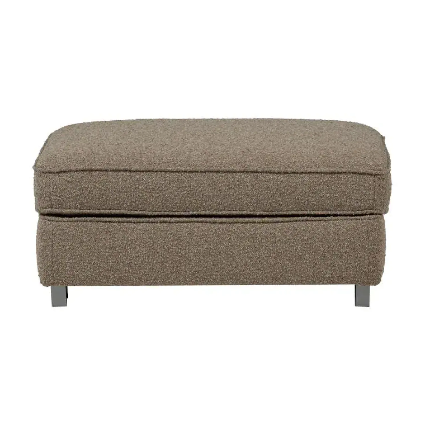 Lazy Hocker bouclé zand