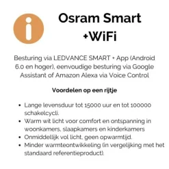 Led lamp 3 Pack Standaard Osram Smart+WiFi A60 Meerkleurig