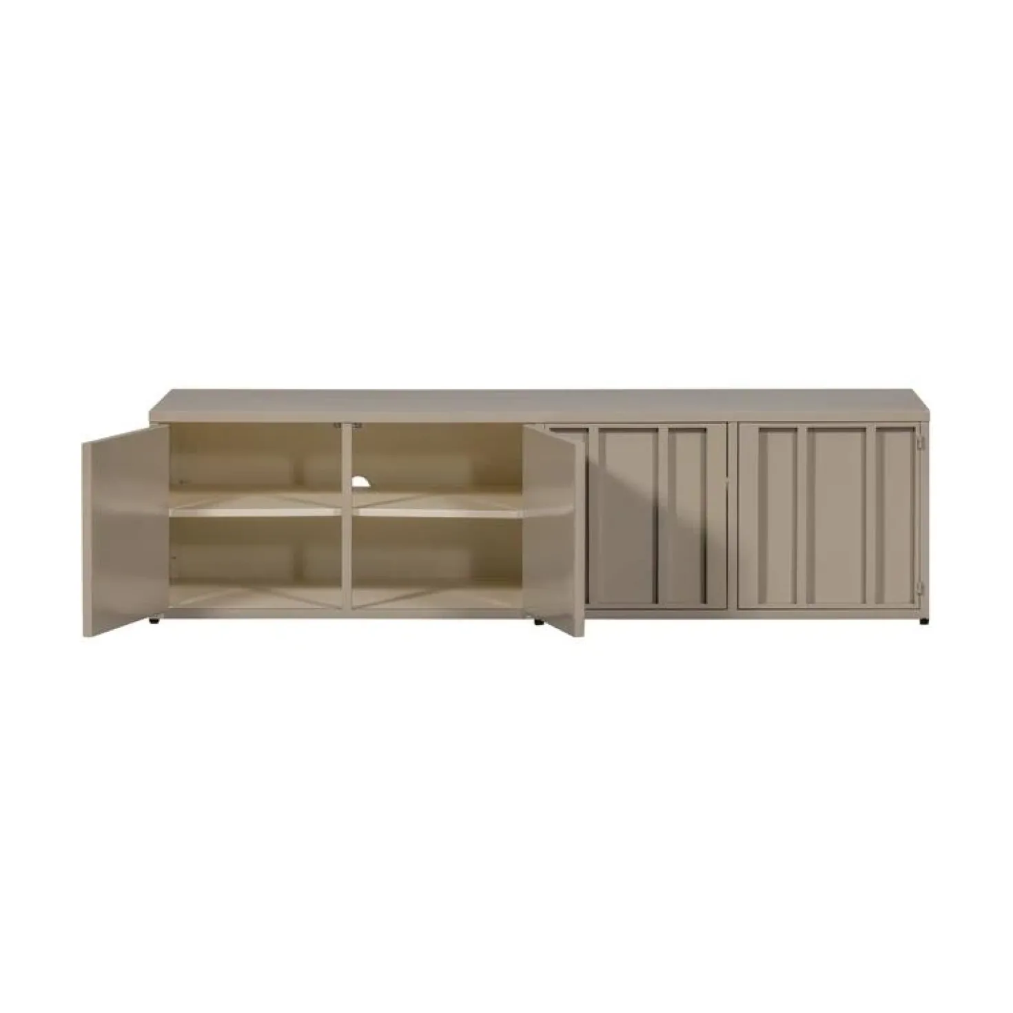 Level Tv meubel metaal zand 160cm