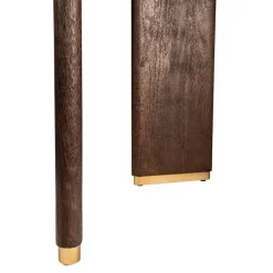 Lior Eettafel Bruin Goudpoot 200cm