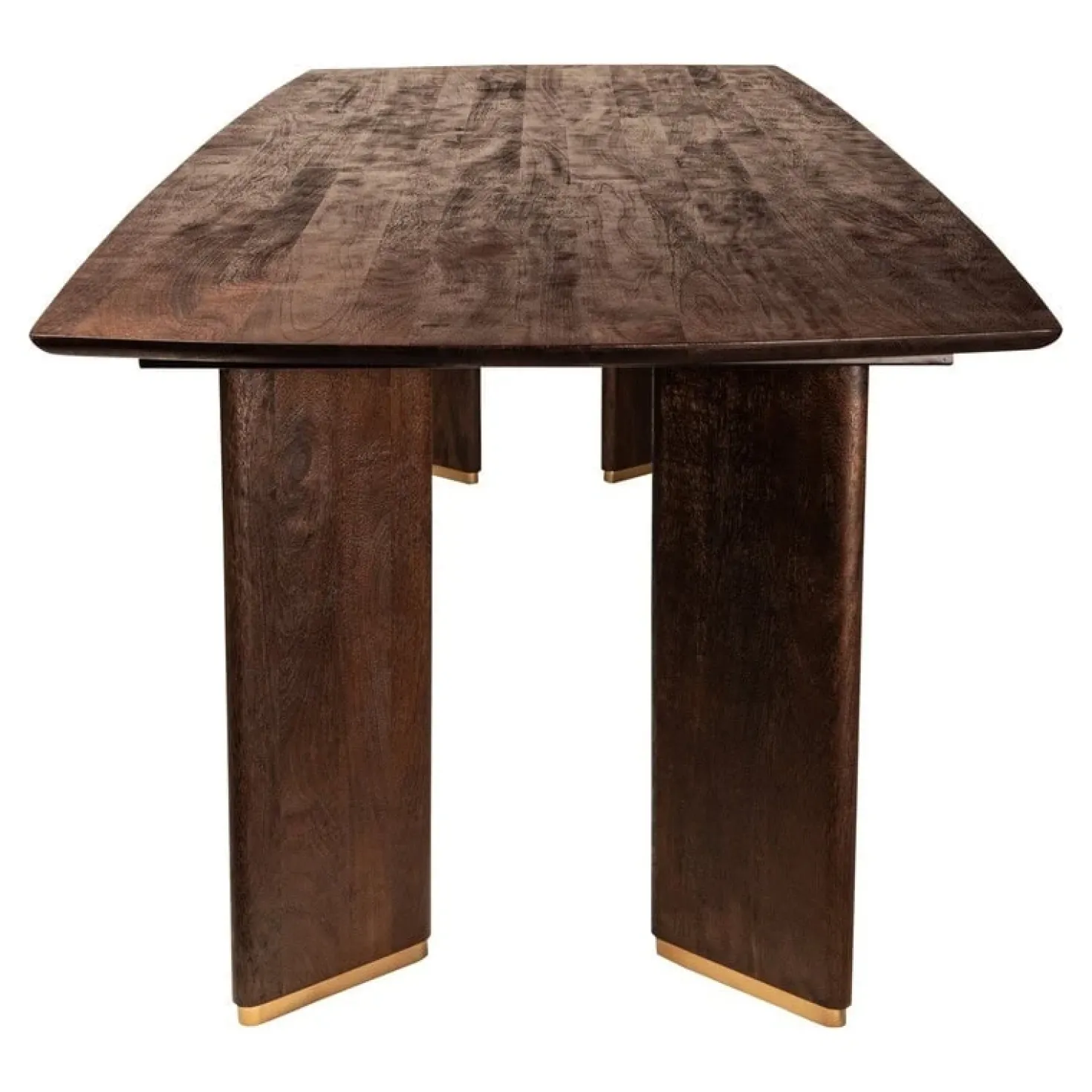 Lior Eettafel Bruin Goudpoot 240cm