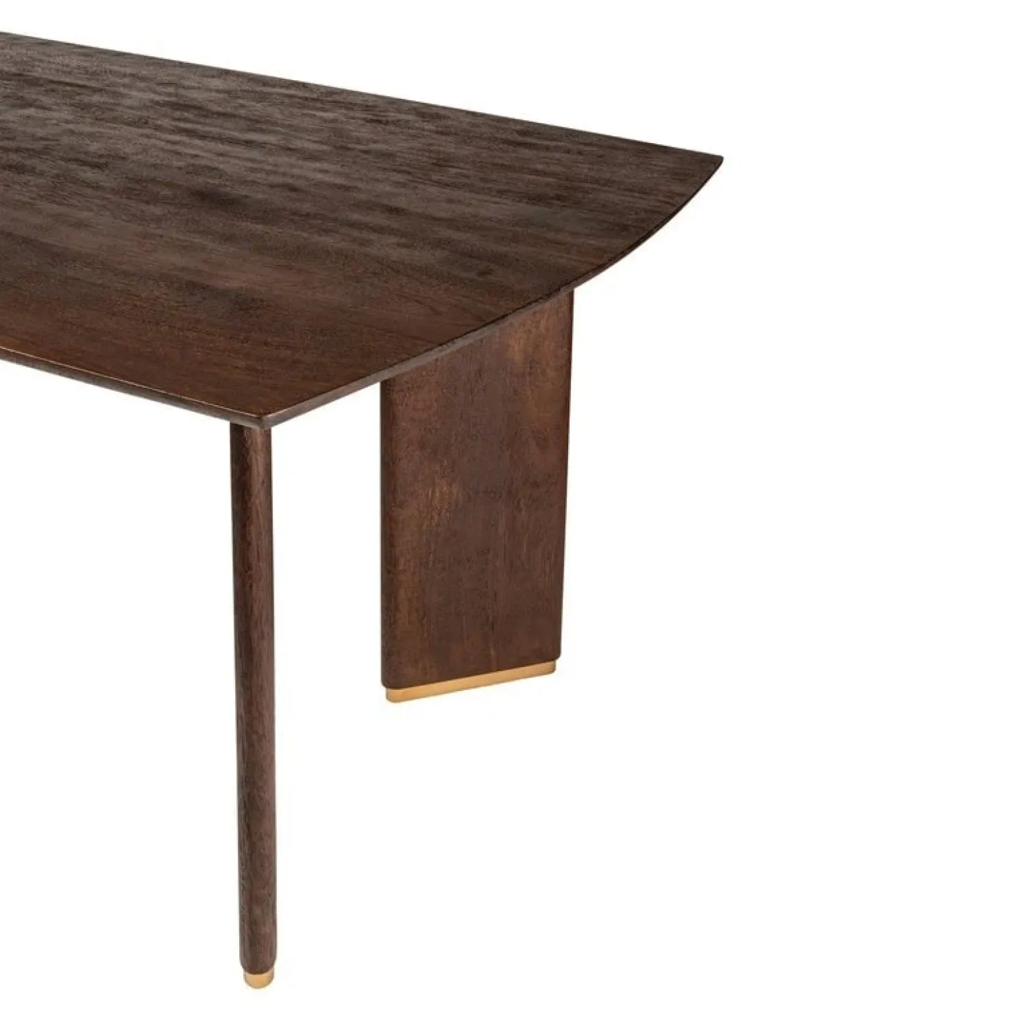 Lior Eettafel Bruin Goudpoot 240cm
