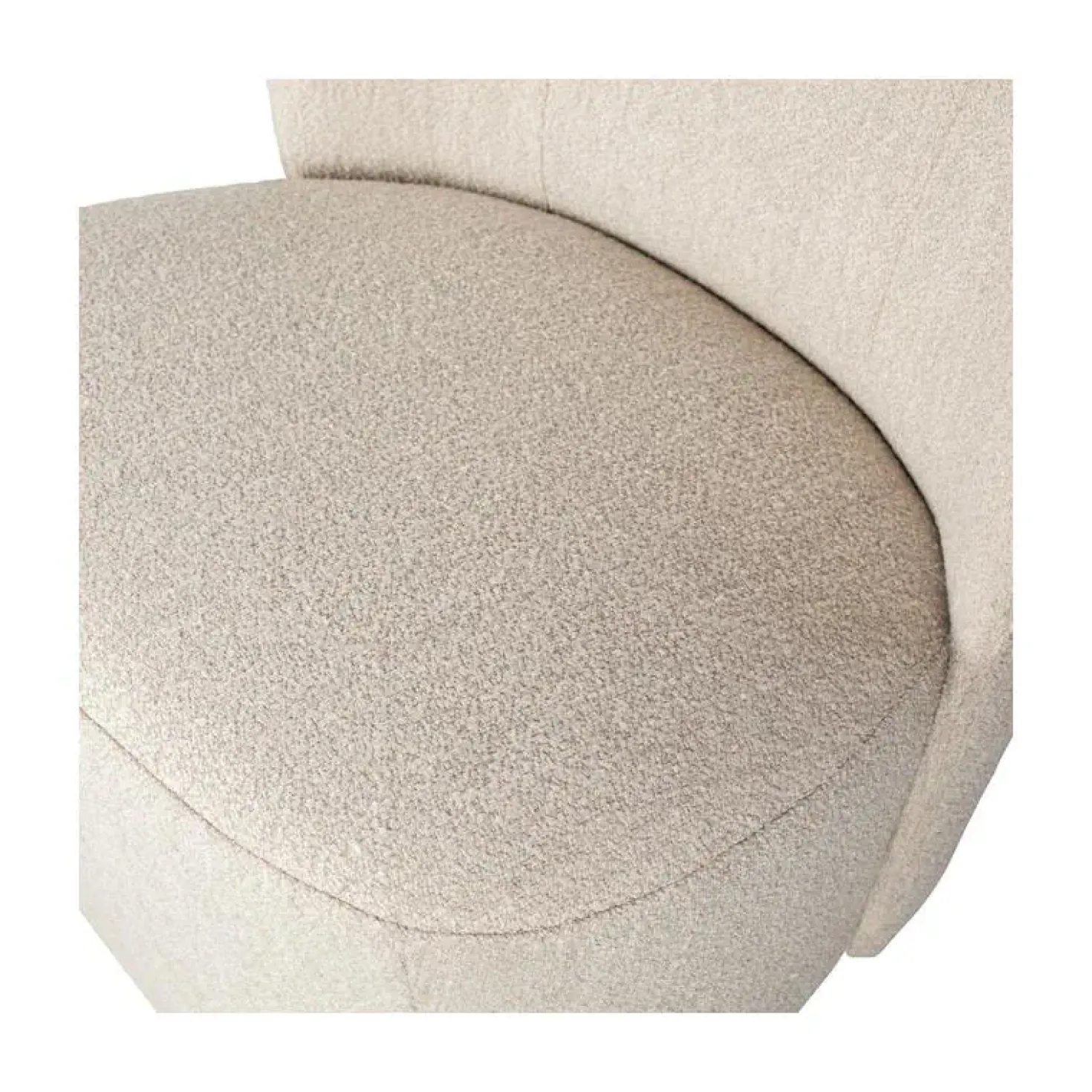 Lofty Fauteuil bouclé naturel