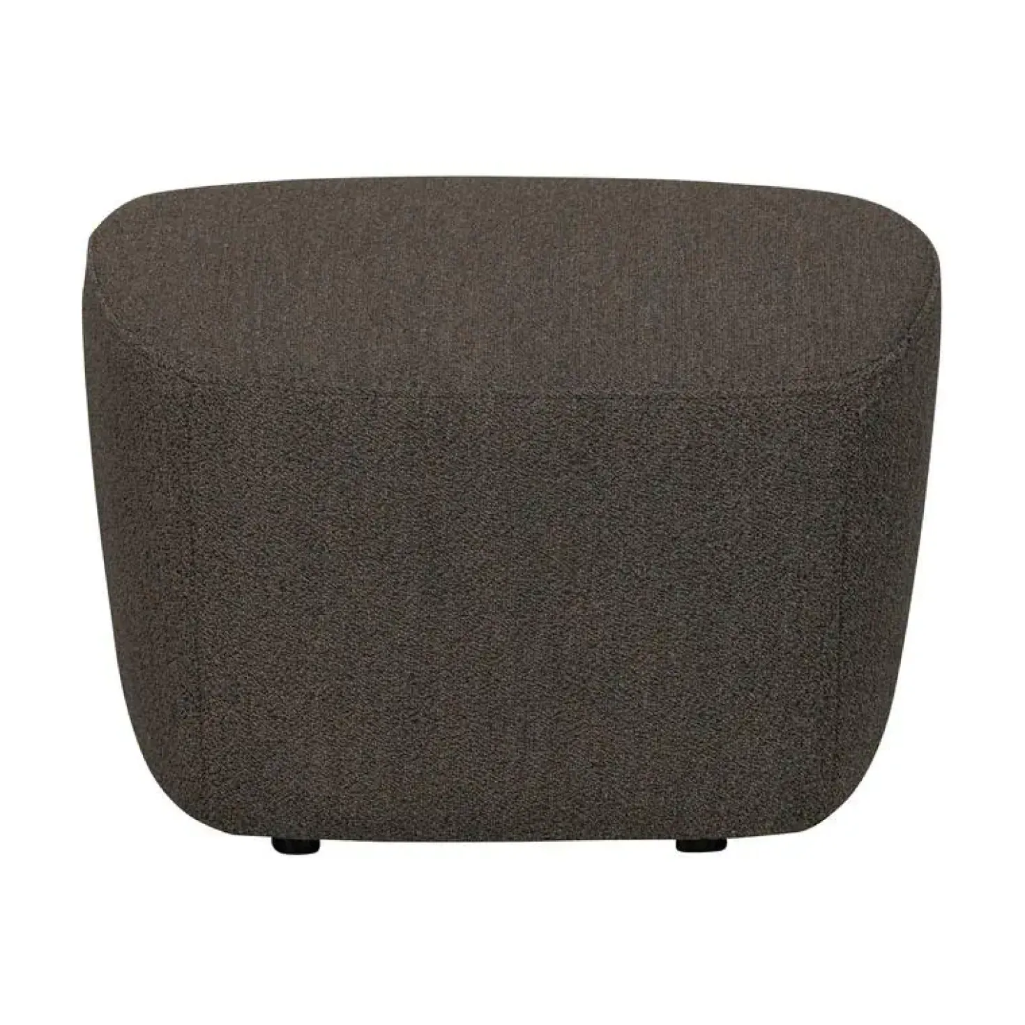 Lofty Hocker bouclé bruin