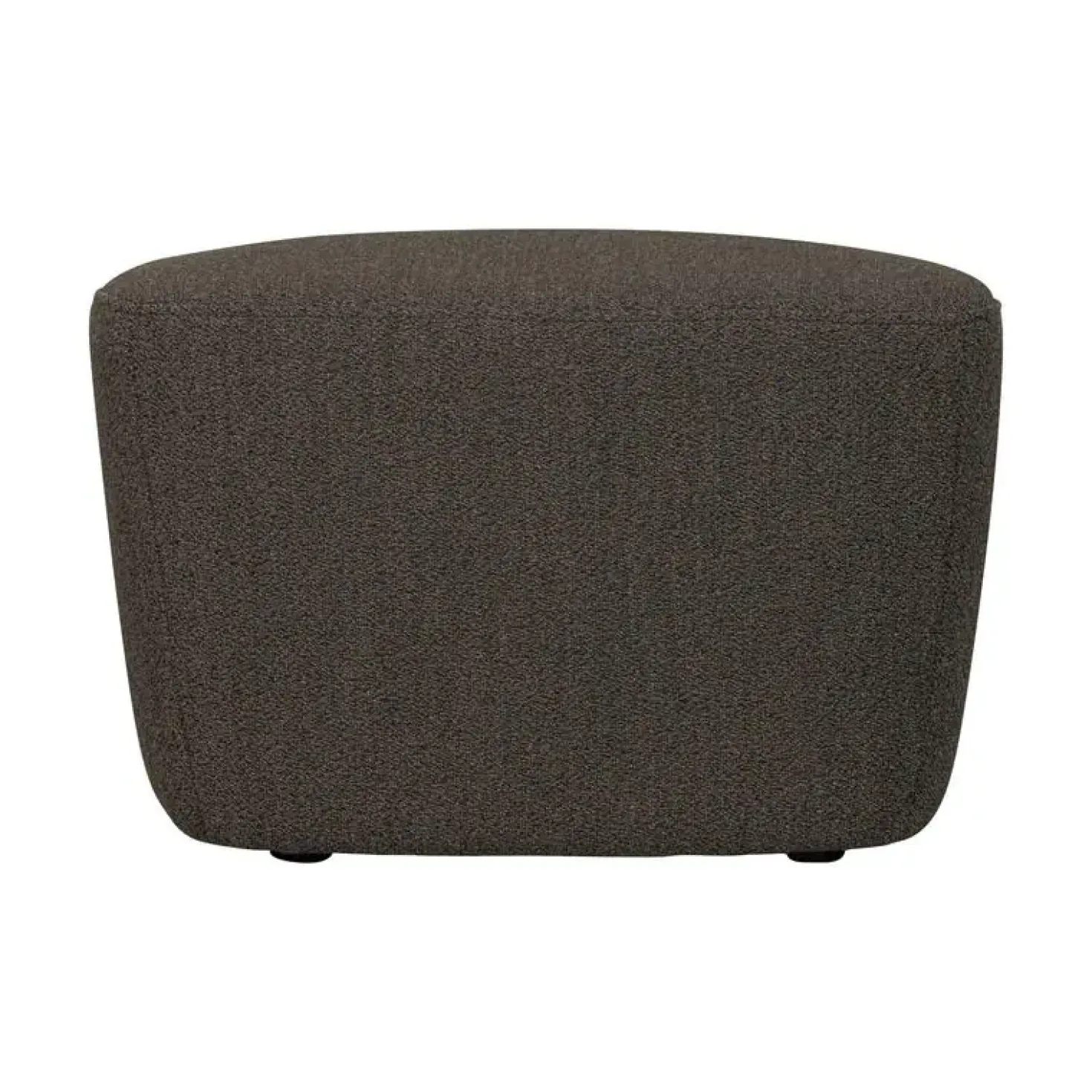 Lofty Hocker bouclé bruin