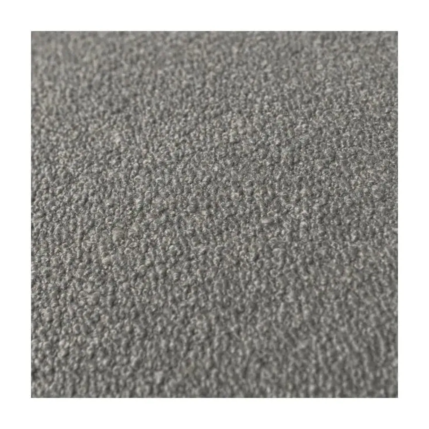 Lofty Hocker bouclé grijs