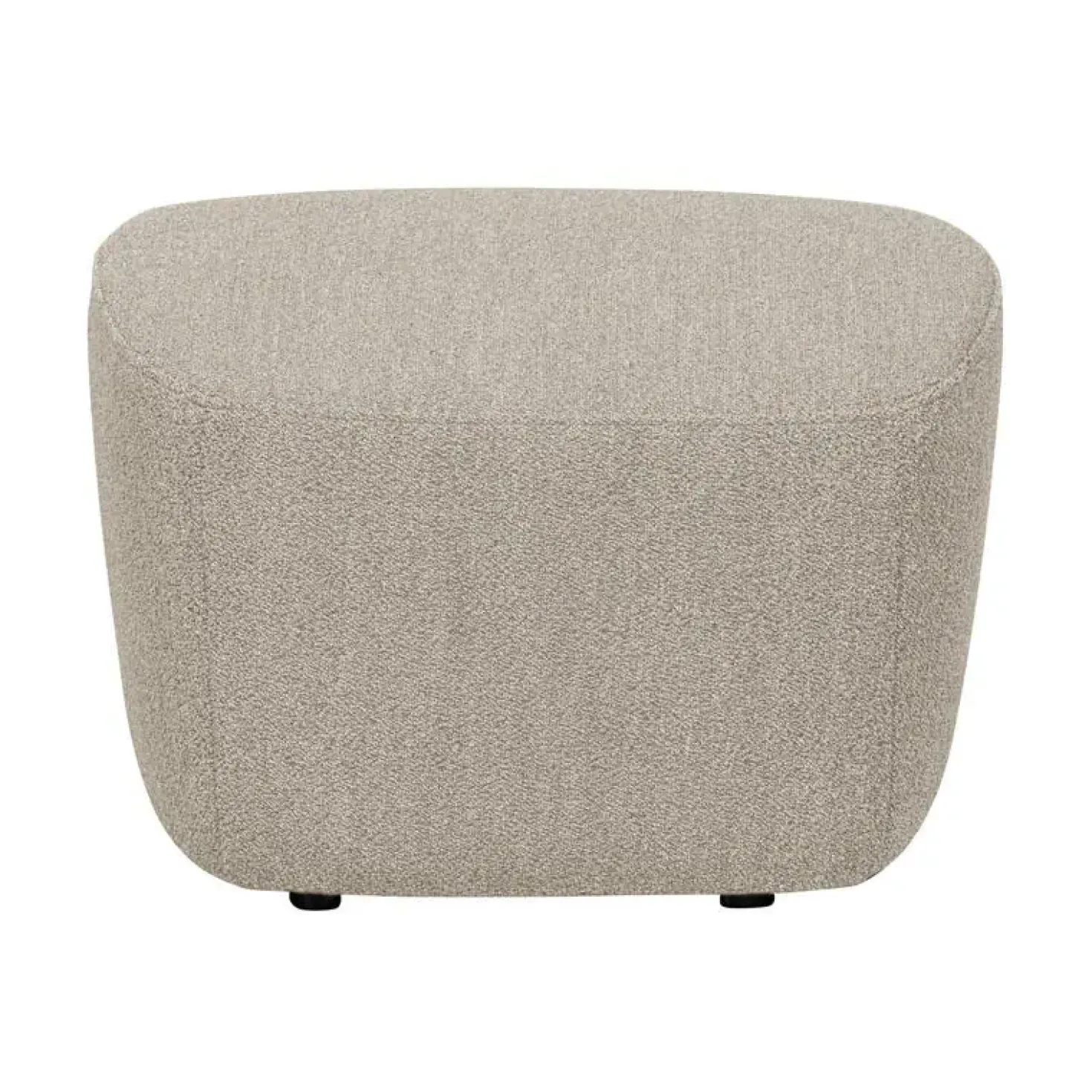 Lofty Hocker bouclé naturel