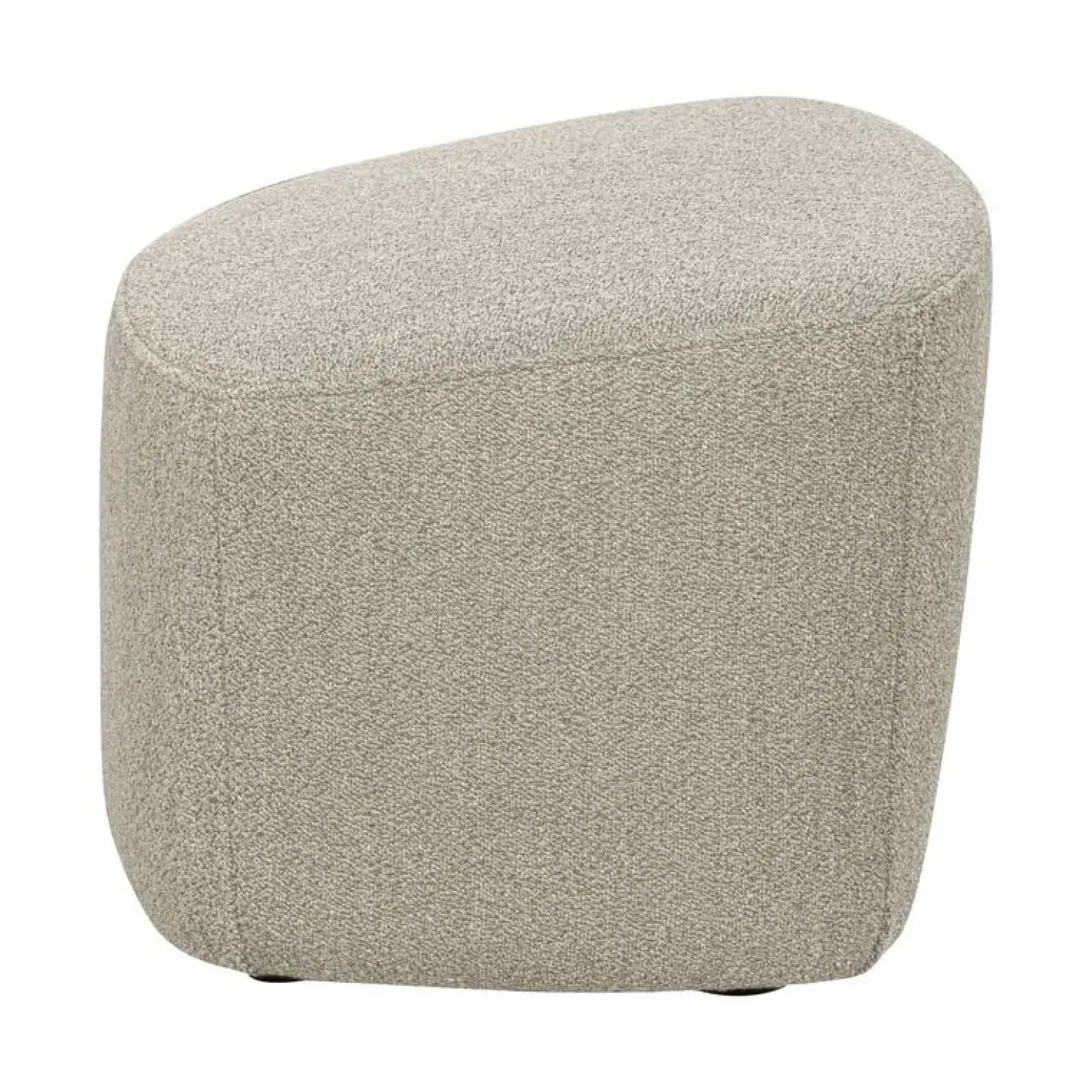 Lofty Hocker bouclé naturel