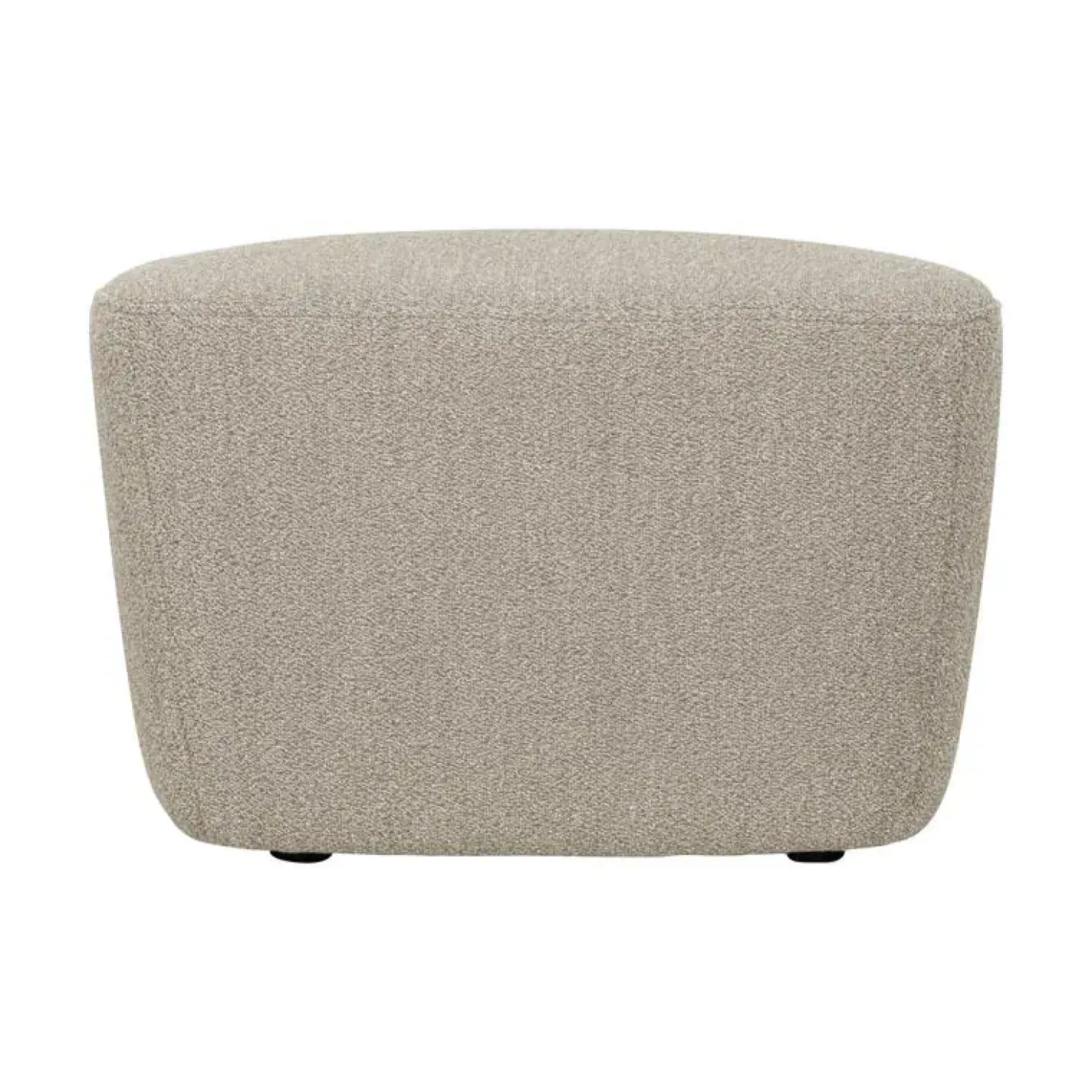 Lofty Hocker bouclé naturel