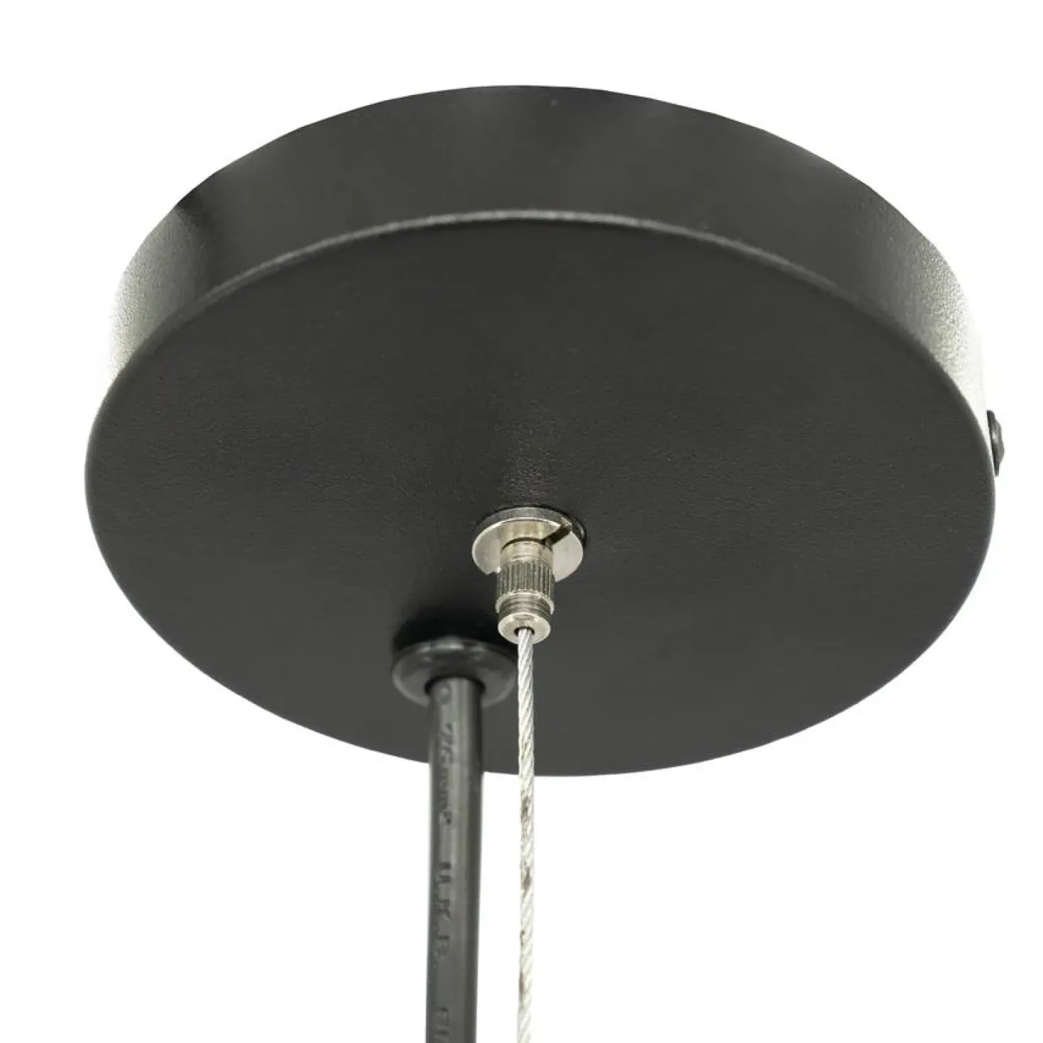 Lokta 1-lichts Hanglamp koepel Creme