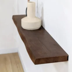 Londo Wandplank zwevend Walnoot Mangohout 80cm