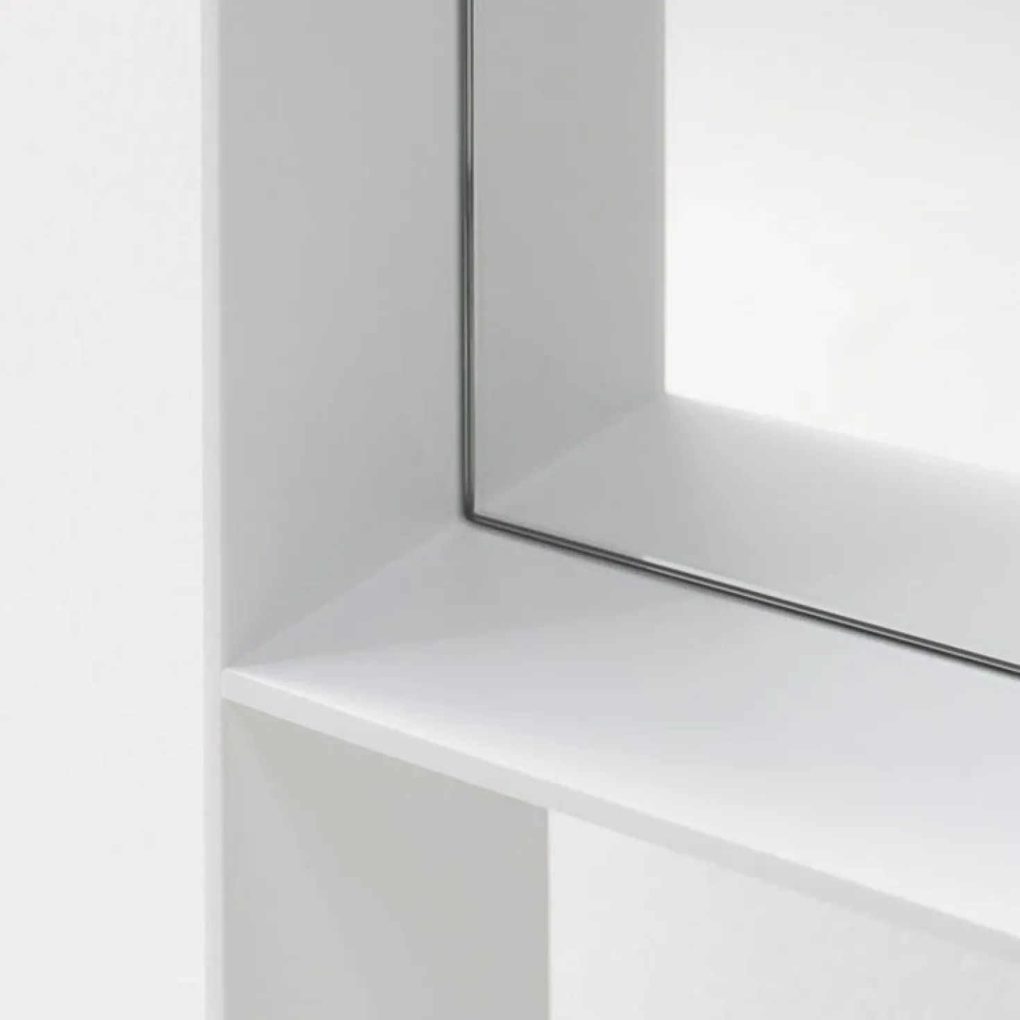 Looks spiegel staand 60cm wit