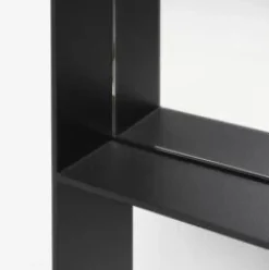 Looks spiegel staand 60cm zwart