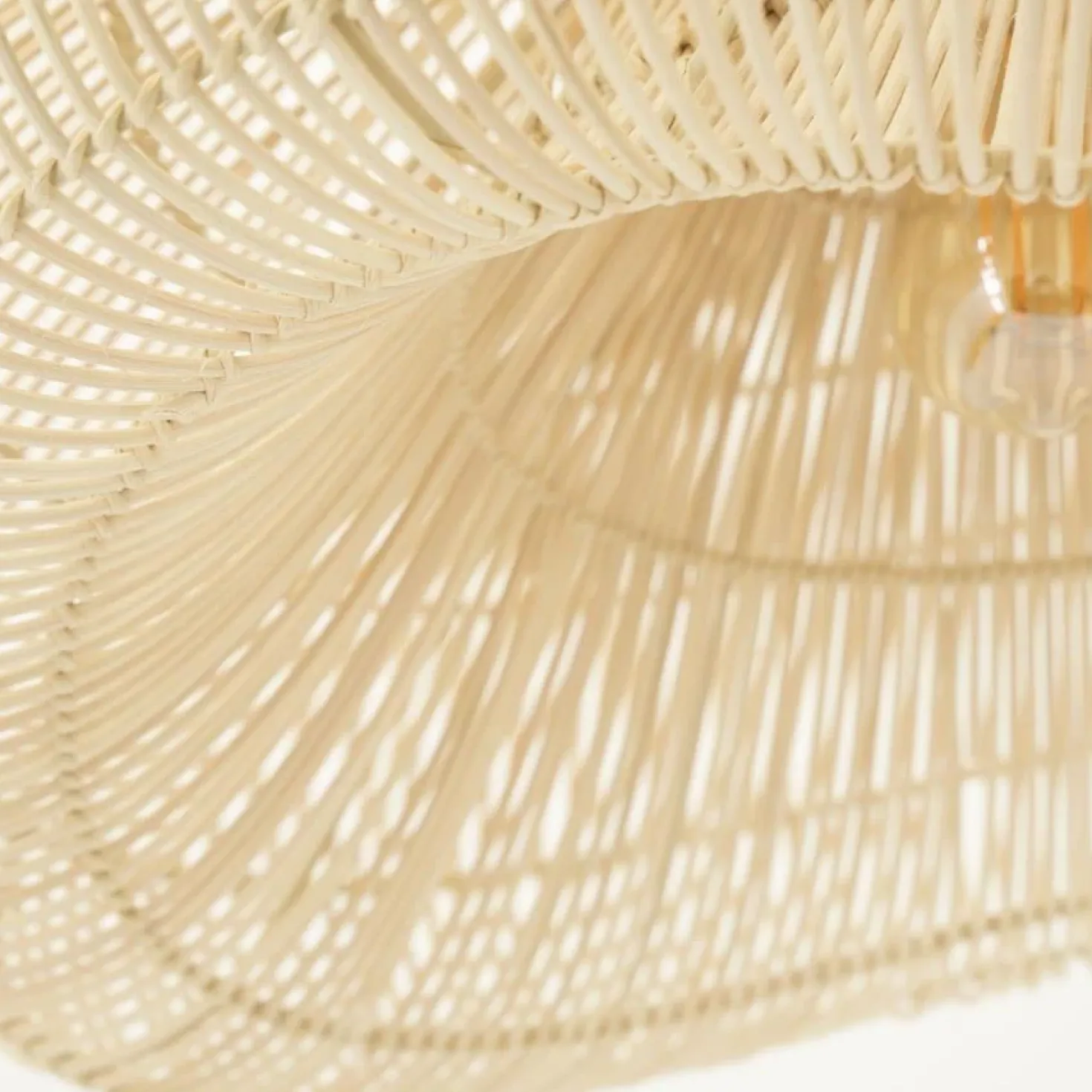 Lunar 1-lichts Hanglamp naturel