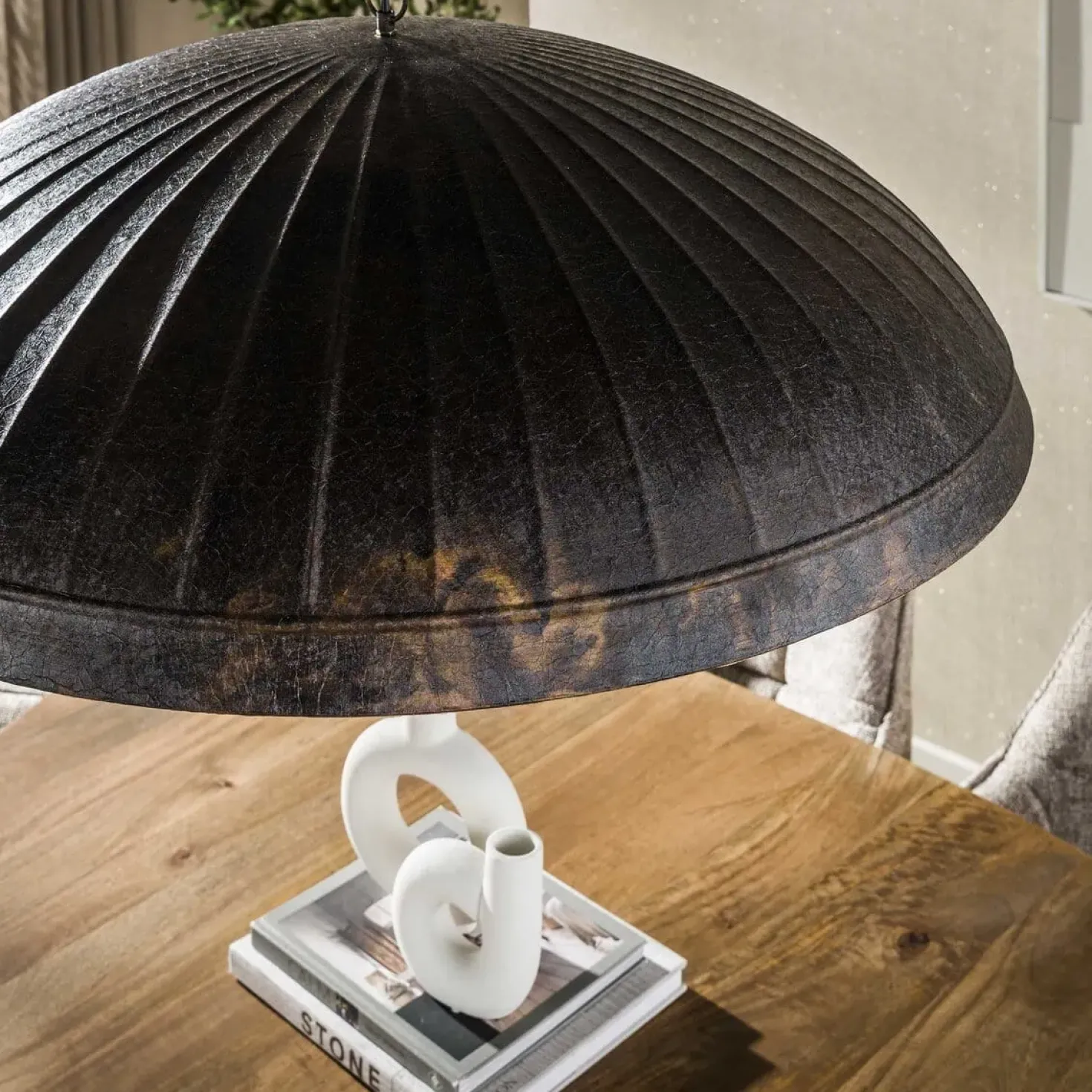 Madison 1-lichts Hanglamp Bruin