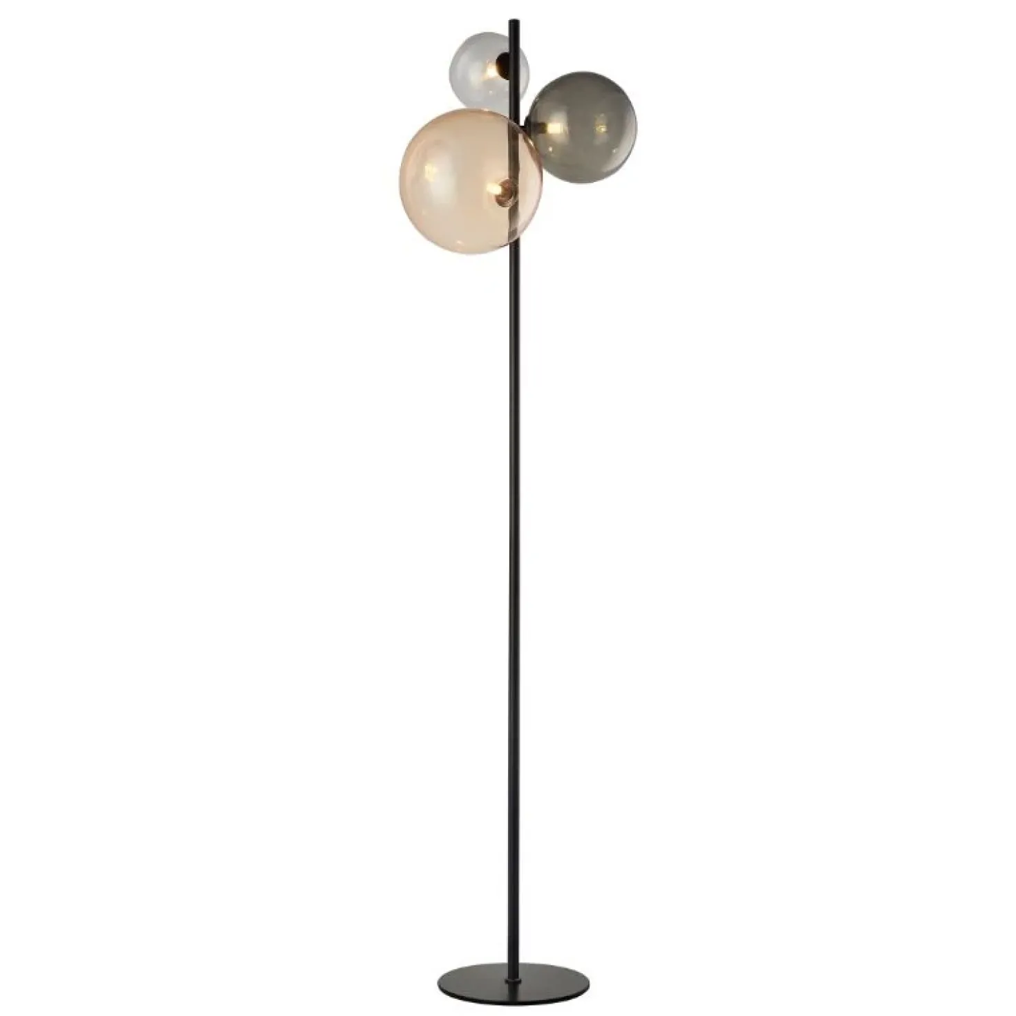 Marco 3-lichts Vloerlamp meerkleurig glas