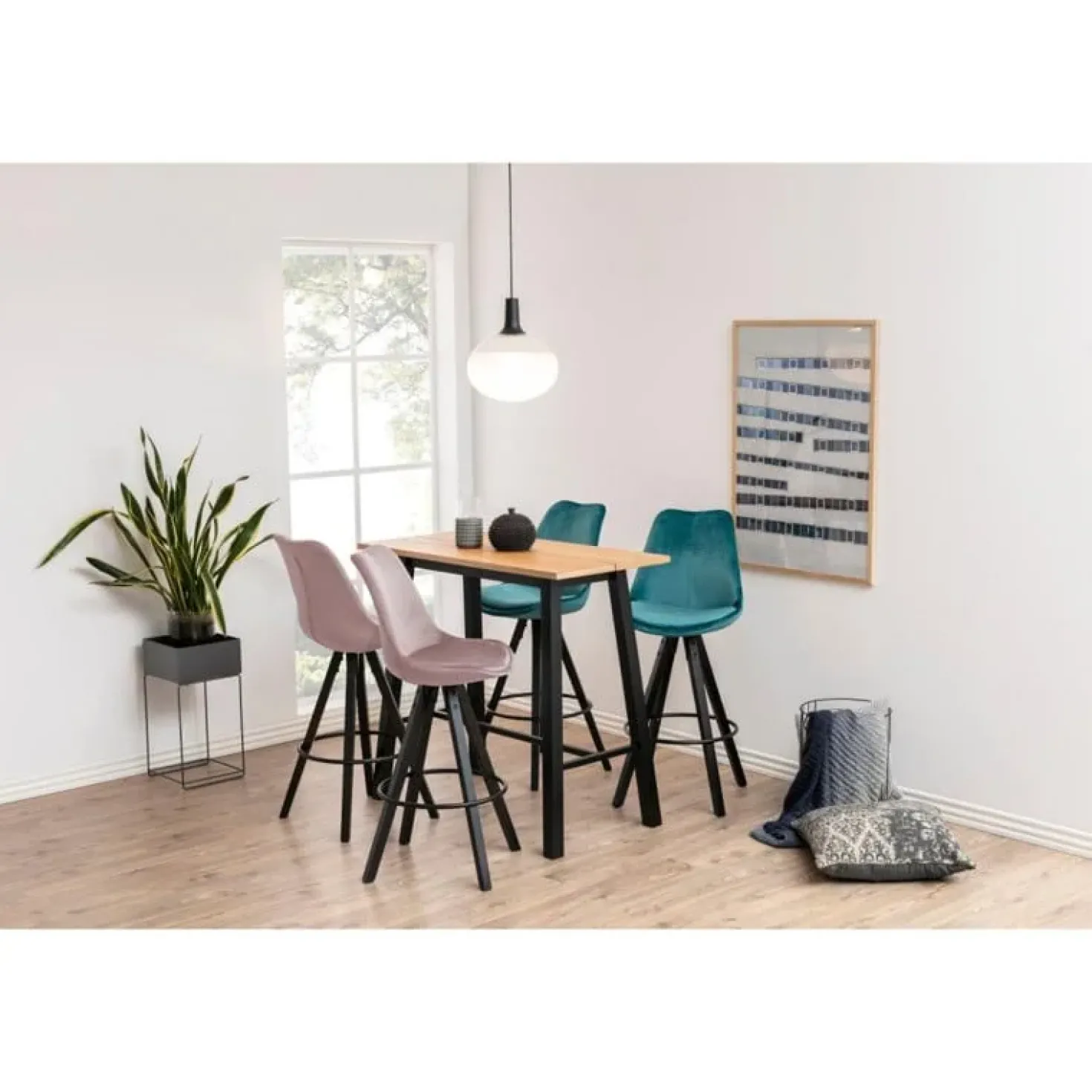 Maresta Bartafel Zwarte poten 117cm