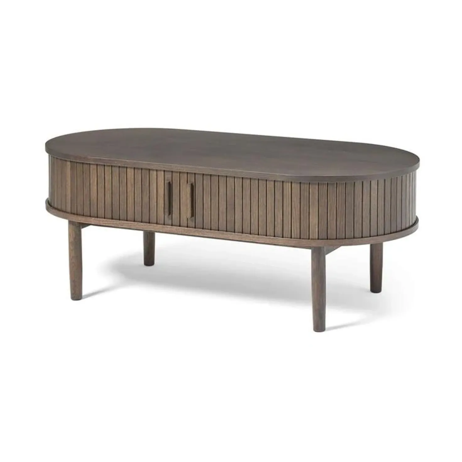 Maria Salontafel ovaal Espresso 120cm