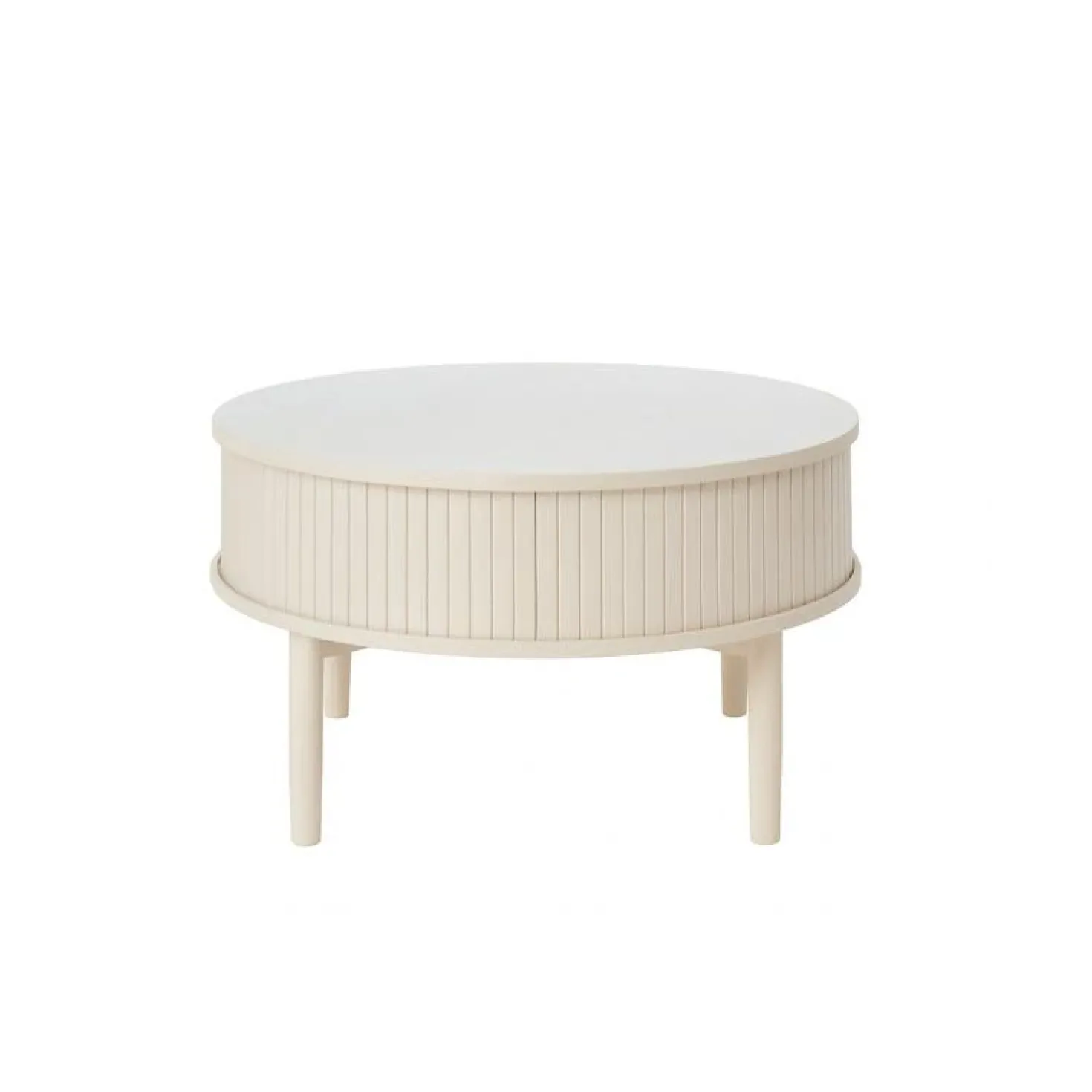 Maria Salontafel rond Lichtbruin 85cm