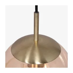 Maya 1-lichts Hanglamp 25cm Amber