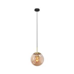 Maya 1-lichts Hanglamp 30cm Amber