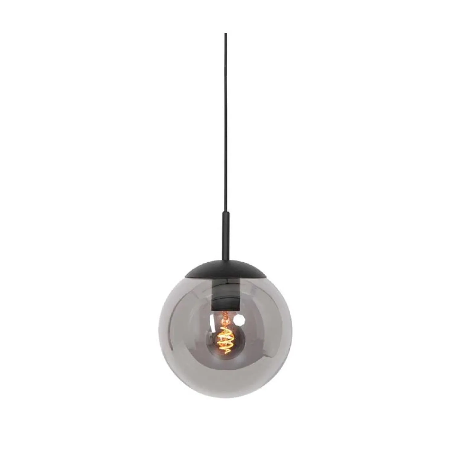 Maya 1-lichts Hanglamp 20cm Smoke