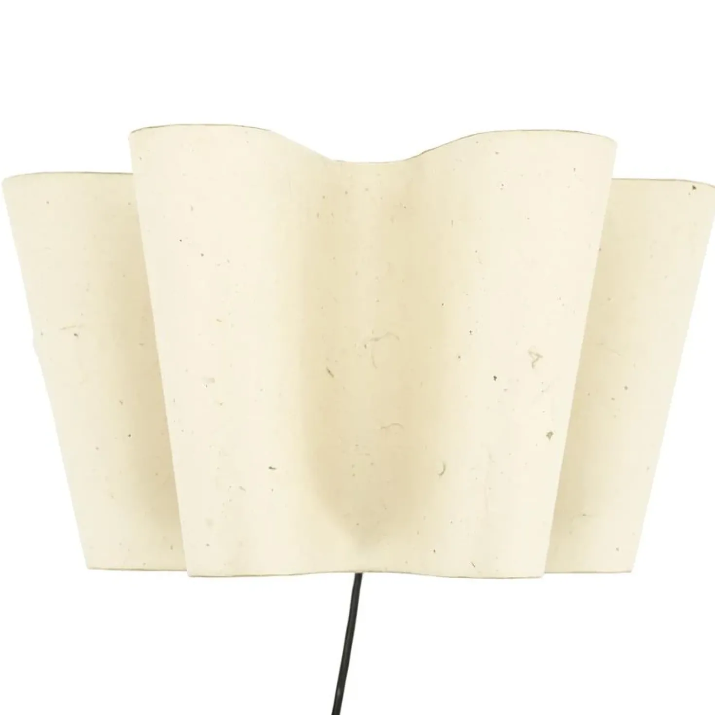 Meander 1-lichts Wandlamp Papier