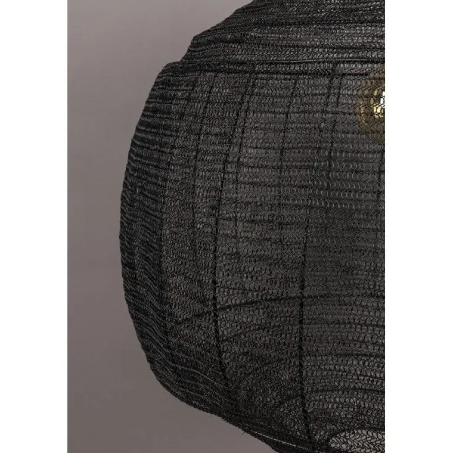 Meezan 1-lichts Hanglamp Zwart 70cm