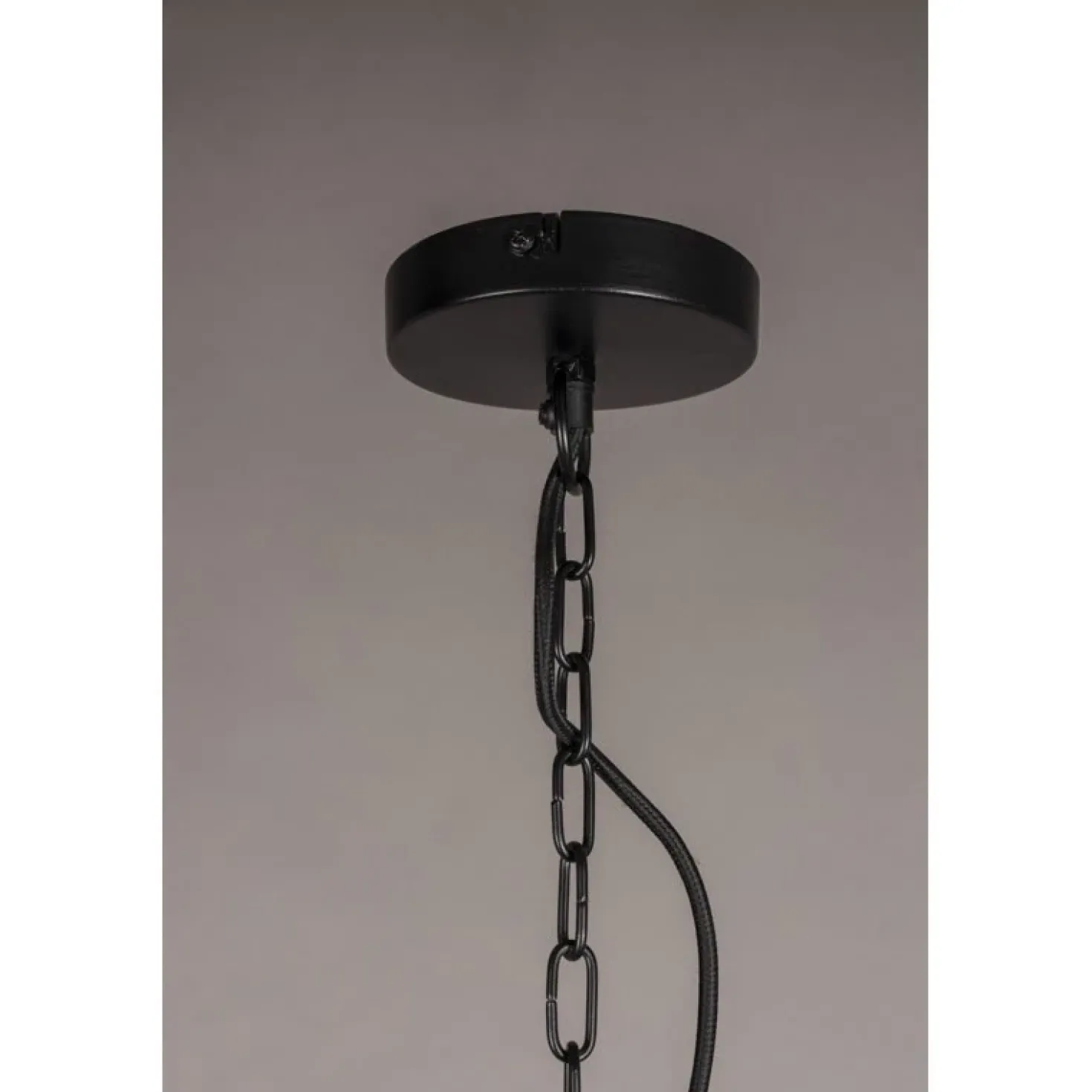 Meezan 1-lichts Hanglamp Zwart 70cm
