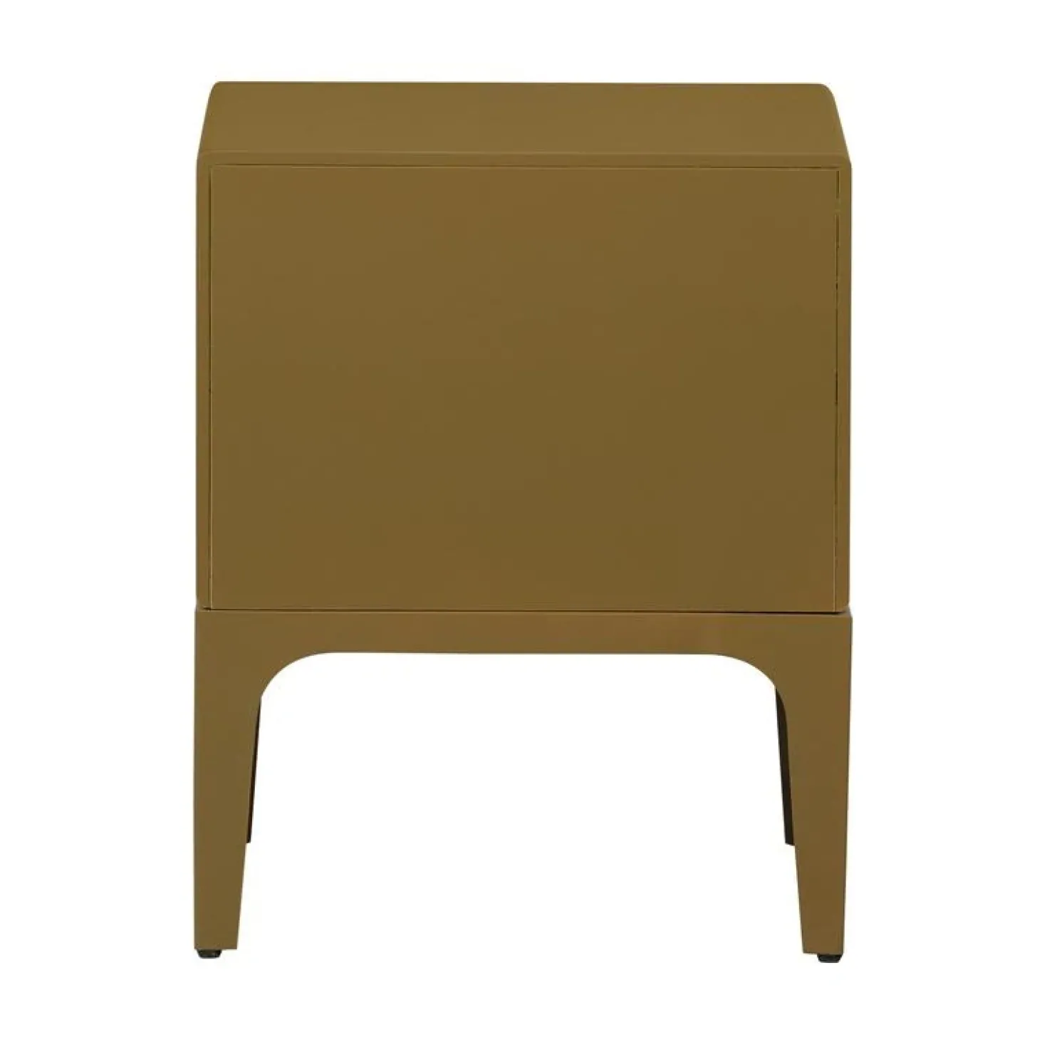 Merge Nachtkastje 2 Lades Eucalyptushout Honinggeel 44cm