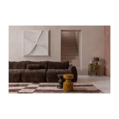 Merge Nachtkastje 2 Lades Eucalyptushout Honinggeel 44cm