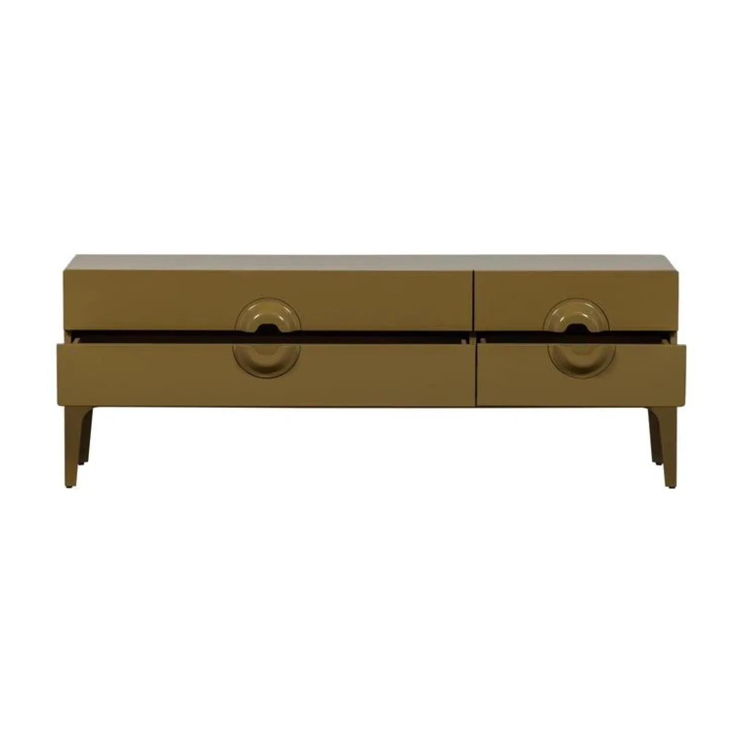 Merge TV Meubel Eucalyptushout Honinggeel 160cm