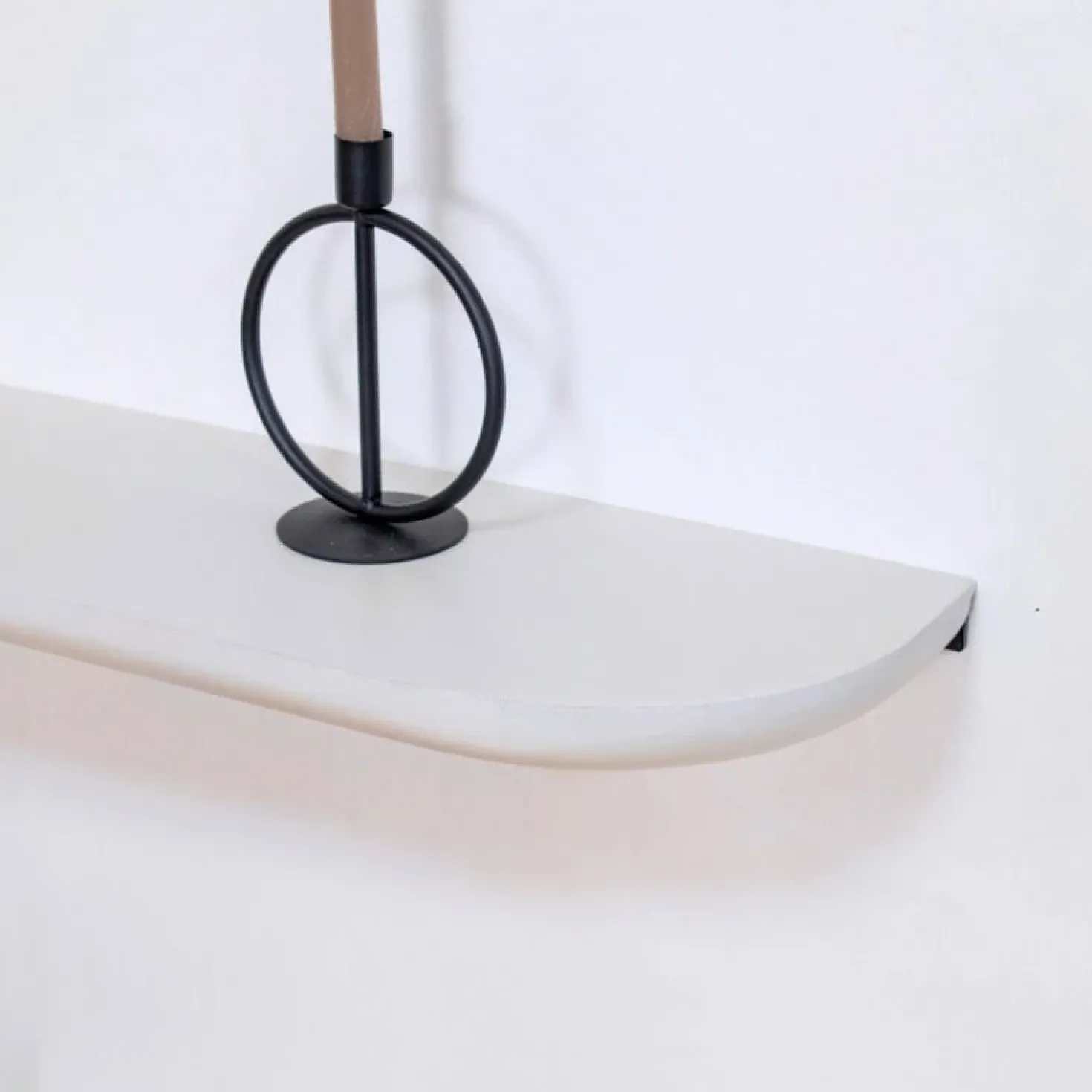 Mette Wandplank zwevend Zand 100cm