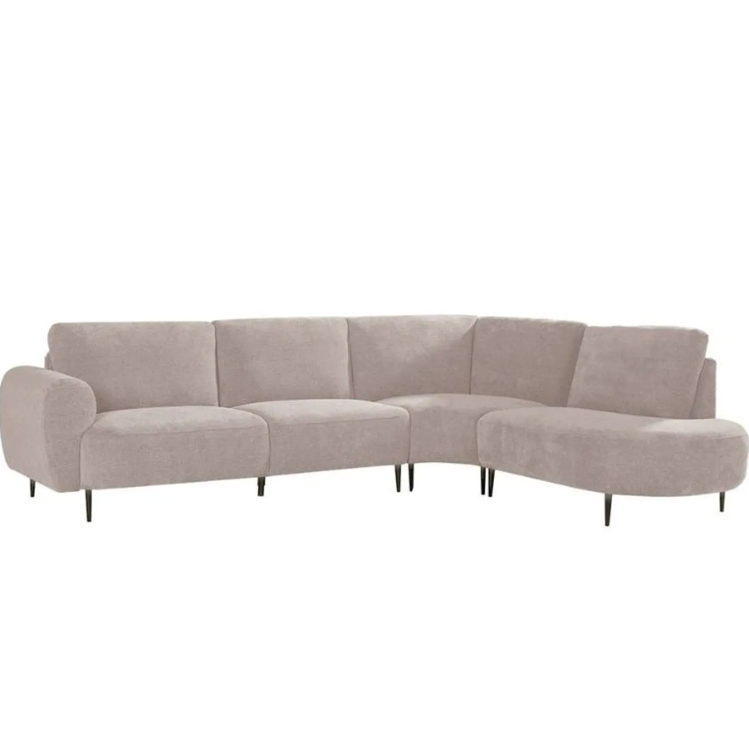 Milano Hoekbank Rechts Clay 300cm