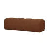 Mojo Eetkamerbank Bouclé Roestbruin Melange 164cm
