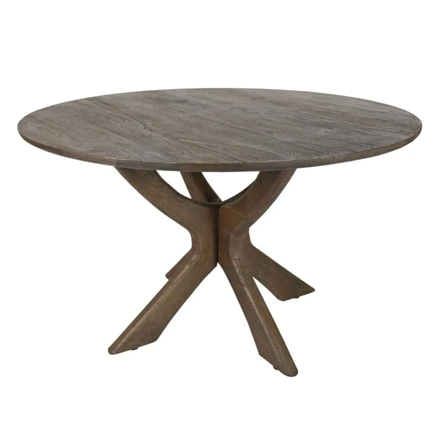 Montreaux Eettafel Bruin rond 130cm