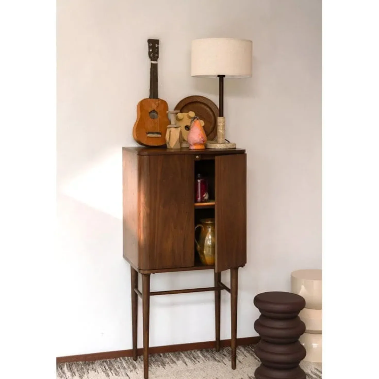 Morrison Wandkast Walnoot 62cm