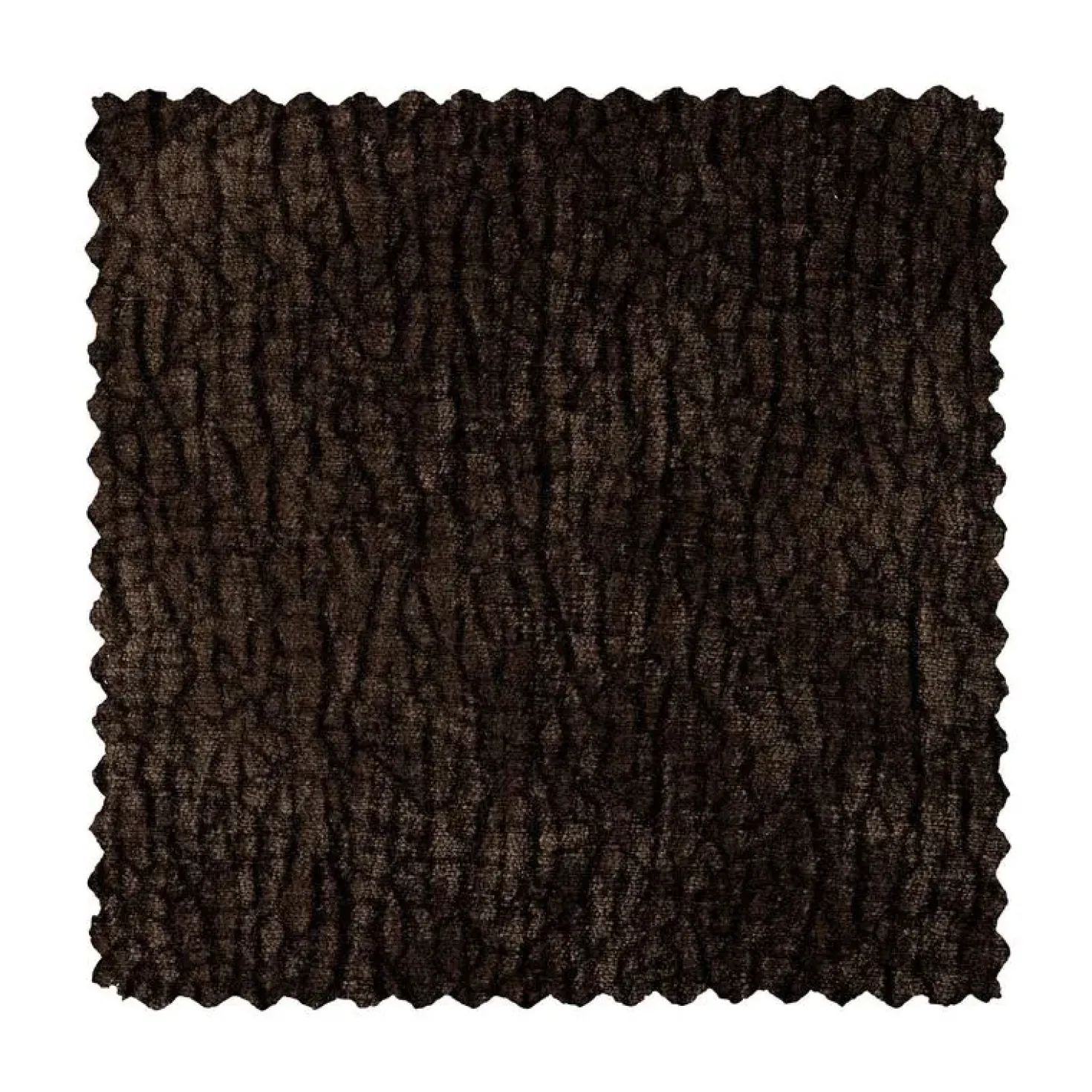 Mount Eetkamerstoel Met Armleuning Chenille Donkerbruin