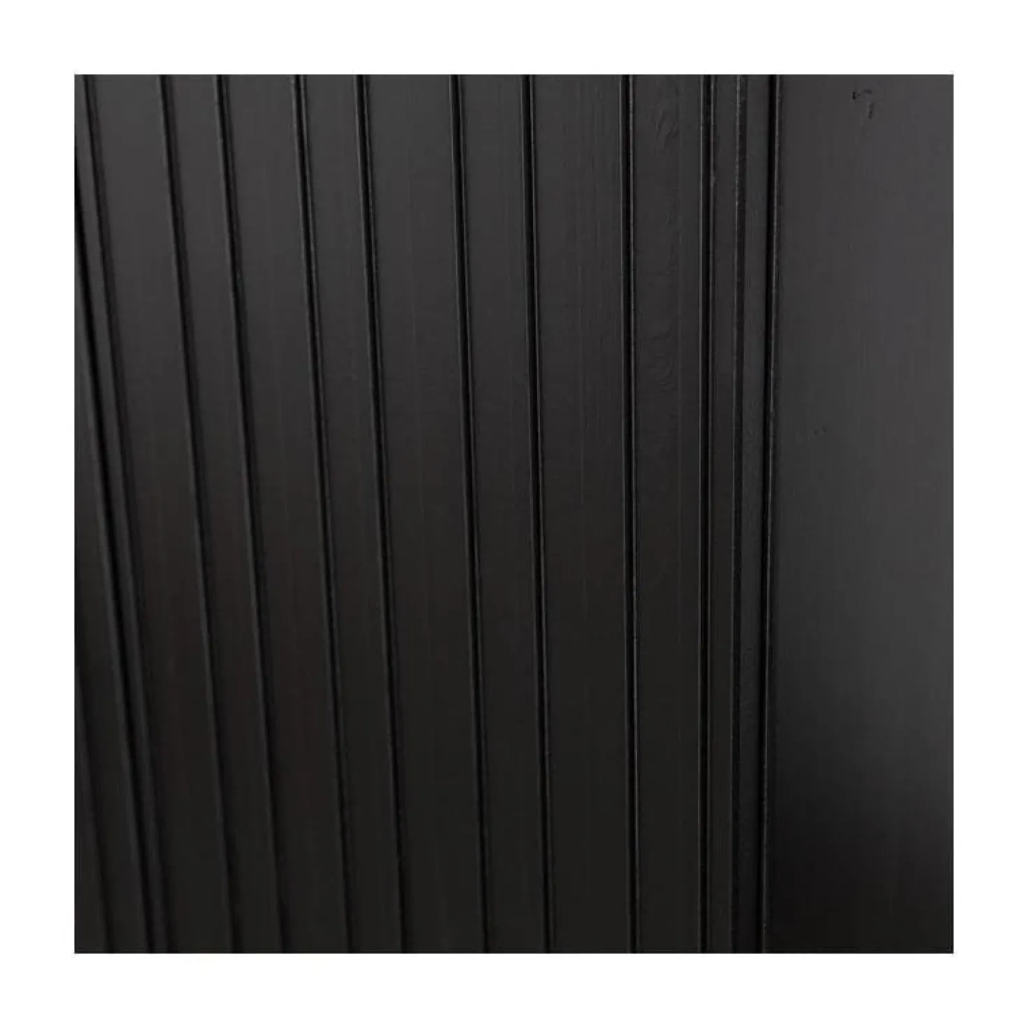 New Gravure Hoge kast met lade grenen zwart 60 cm