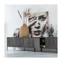 New Gravure Tv meubel essen fineer espresso 150 cm