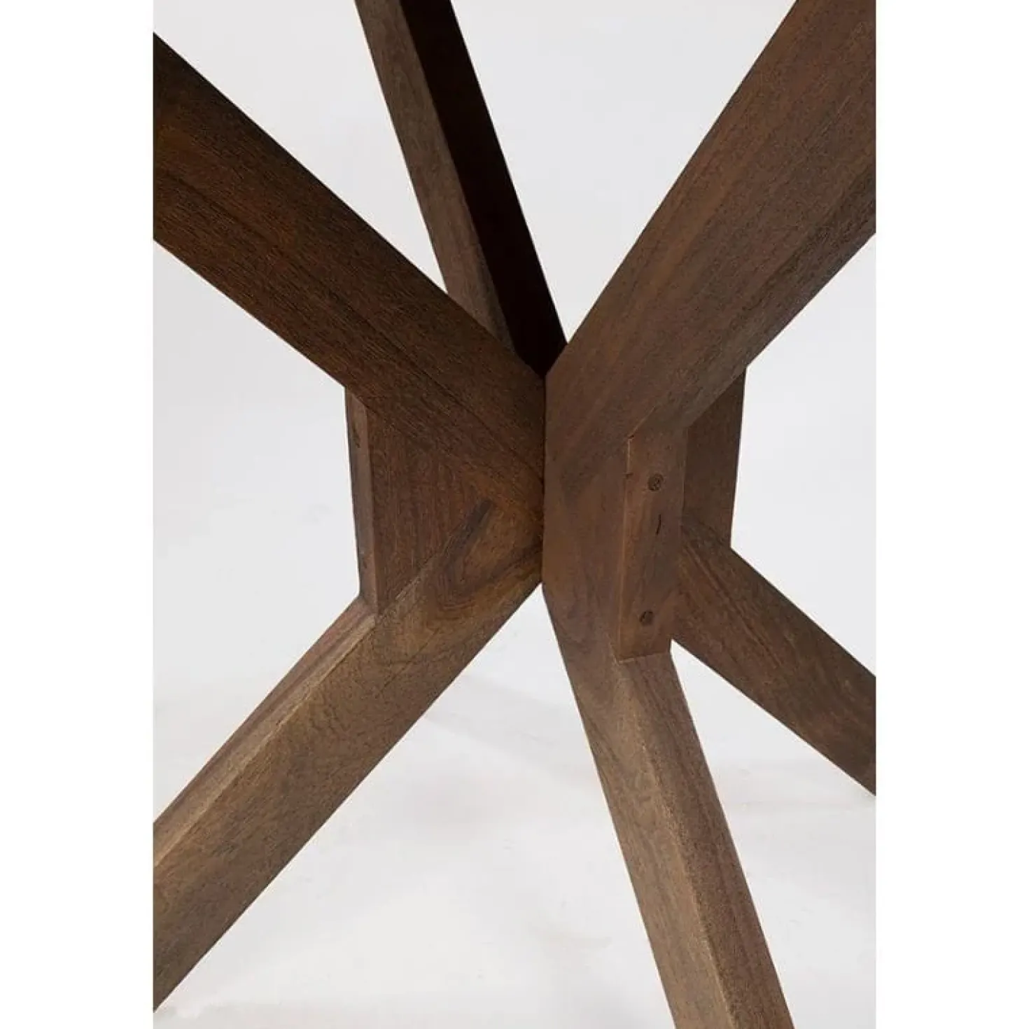 Nikki Eetkamertafel rond Acaciahout bruin 150 cm
