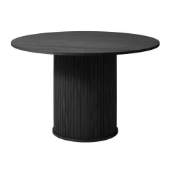 Nita eettafel zwart 120cm